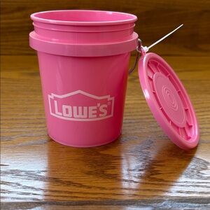 Brand New Lowes Pink Mini Bucket